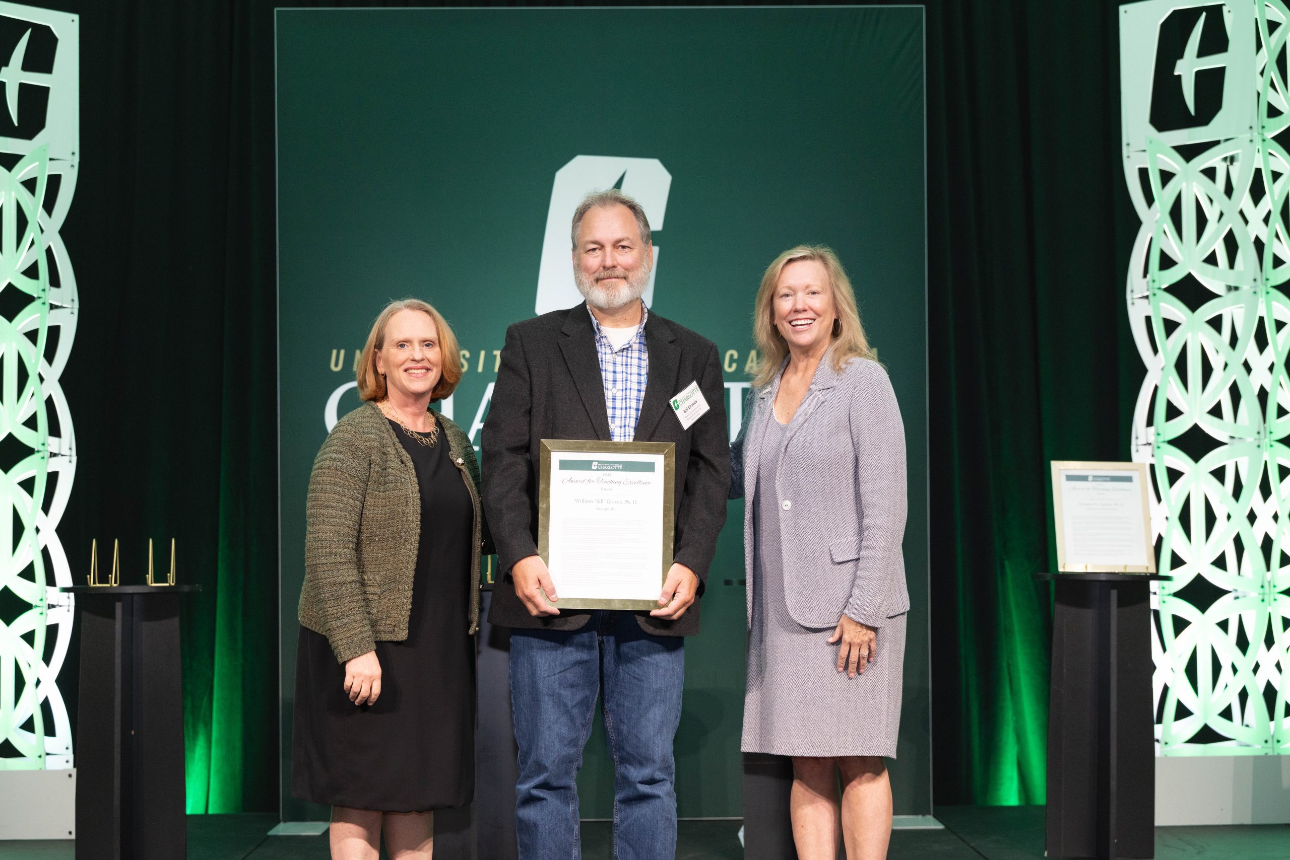 UNC Charlotte Award for Teaching Excellence (tenured faculty ...